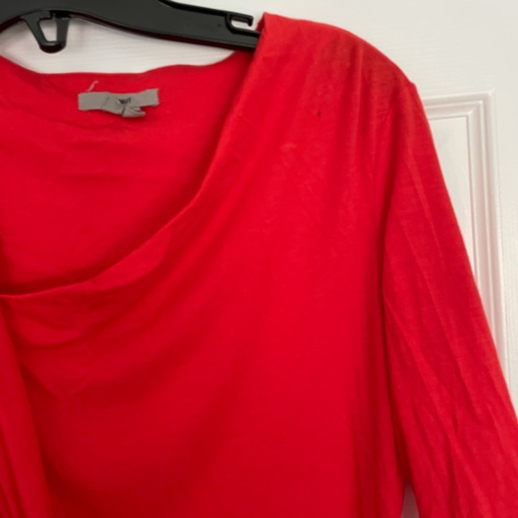 Helmet Lang feather draped Jersey dress - Picture 4 of 7